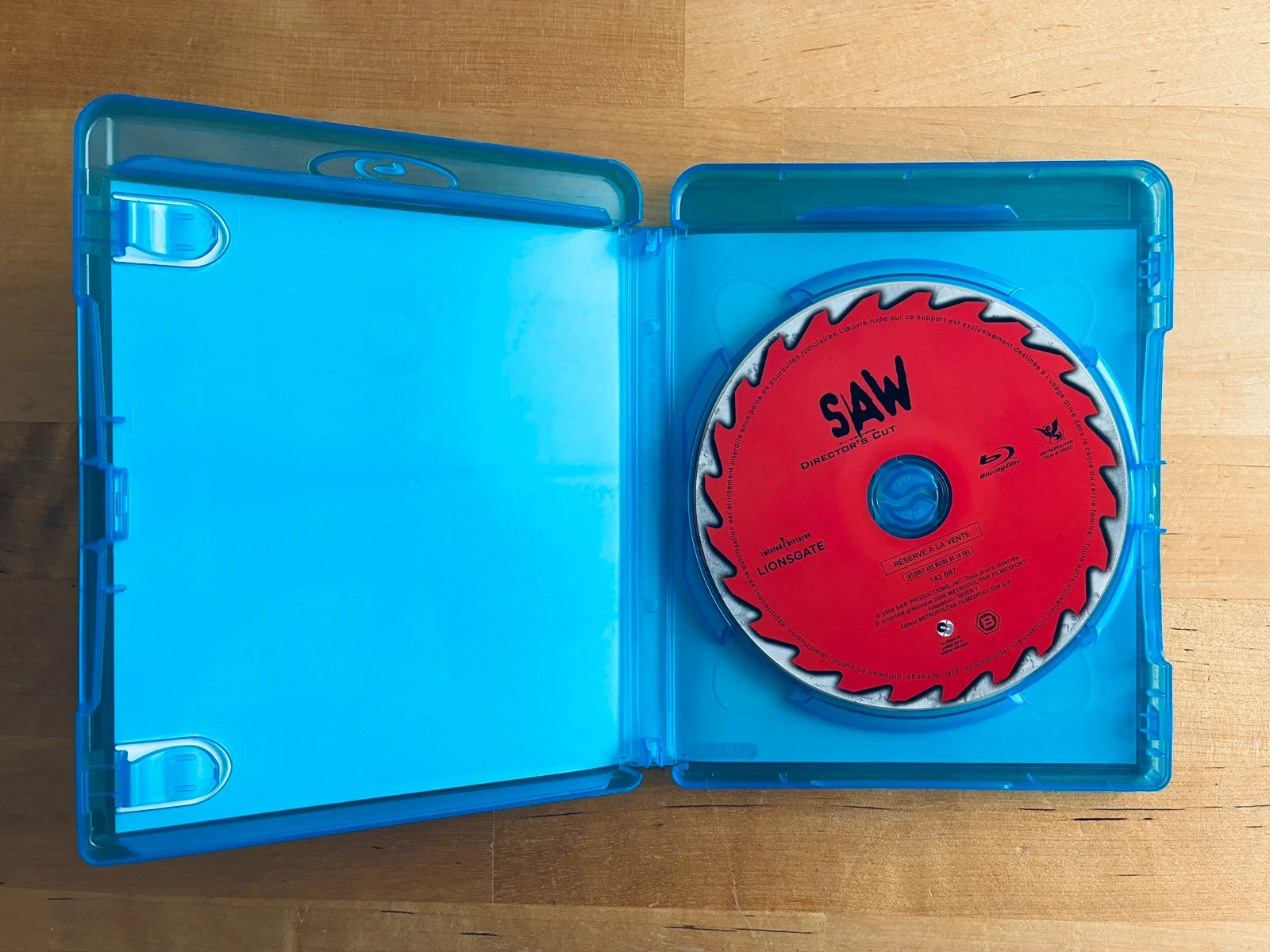 Blu-ray Saw director's cut edition. – photo 2